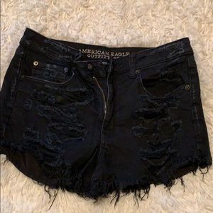 Vintage HI-RISE Festival black shorts